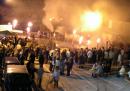 mise  feu des torches - photo IEAC