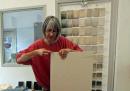 Confection des plaques de plâtre - Préparation de l'expo fin d'année Chantal Schurrer